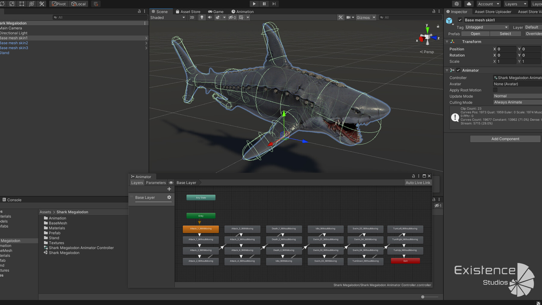 ArtStation - Shark Rigged and Animation in Blender