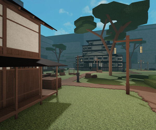 ArtStation - MEDIEVAL JAPAN MAP [ROBLOX] | Game Assets