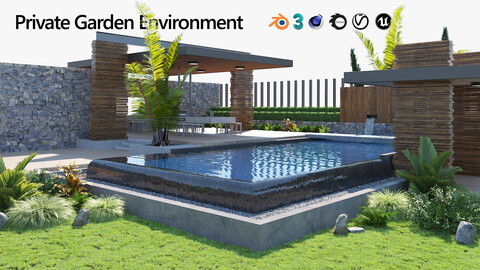 Private Garden landscape Environment