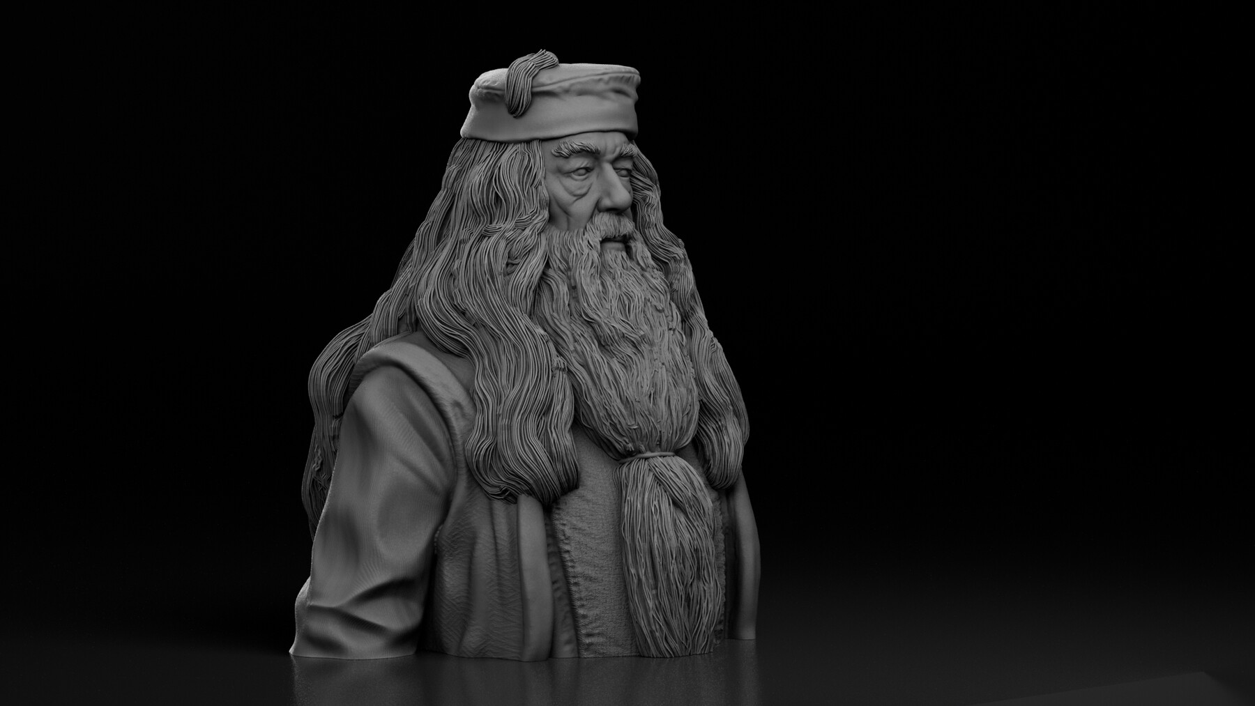 ArtStation - Michael Gambon - Albus Dumbledore - Harry Potter | Resources