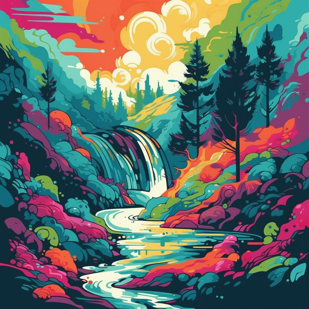 artstation-pop-art-landscape-illustrations-prompt-arts-midjourney