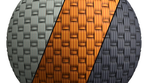 Wicker materials 17- Sbsar PBR 4k Seamless