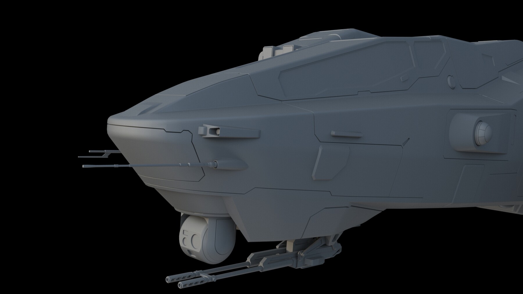 ArtStation - Sci Fi Dropship | Resources