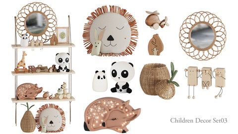 children decor set 03