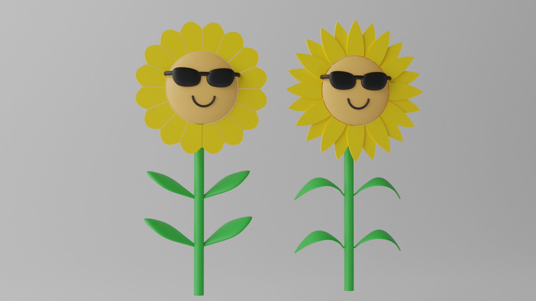 sunflower plants vs c4d free