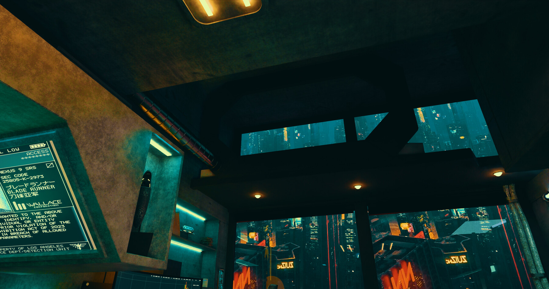 ArtStation - Cyberpunk Apartment High Detail Interior 3D Blender File ...