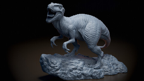 Dinosaur print STL 3D print model