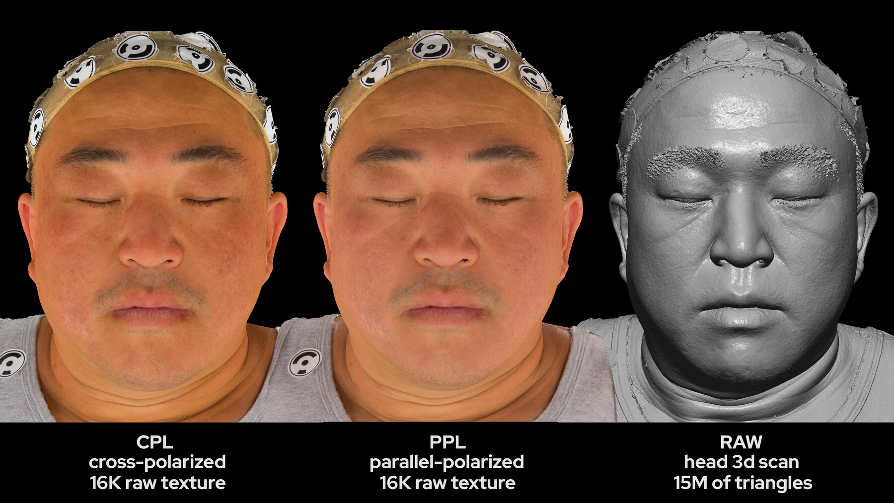ArtStation - Asian Male 40s head scan 018 | Game Assets