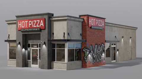 Urban Building - Pizza Restaurant