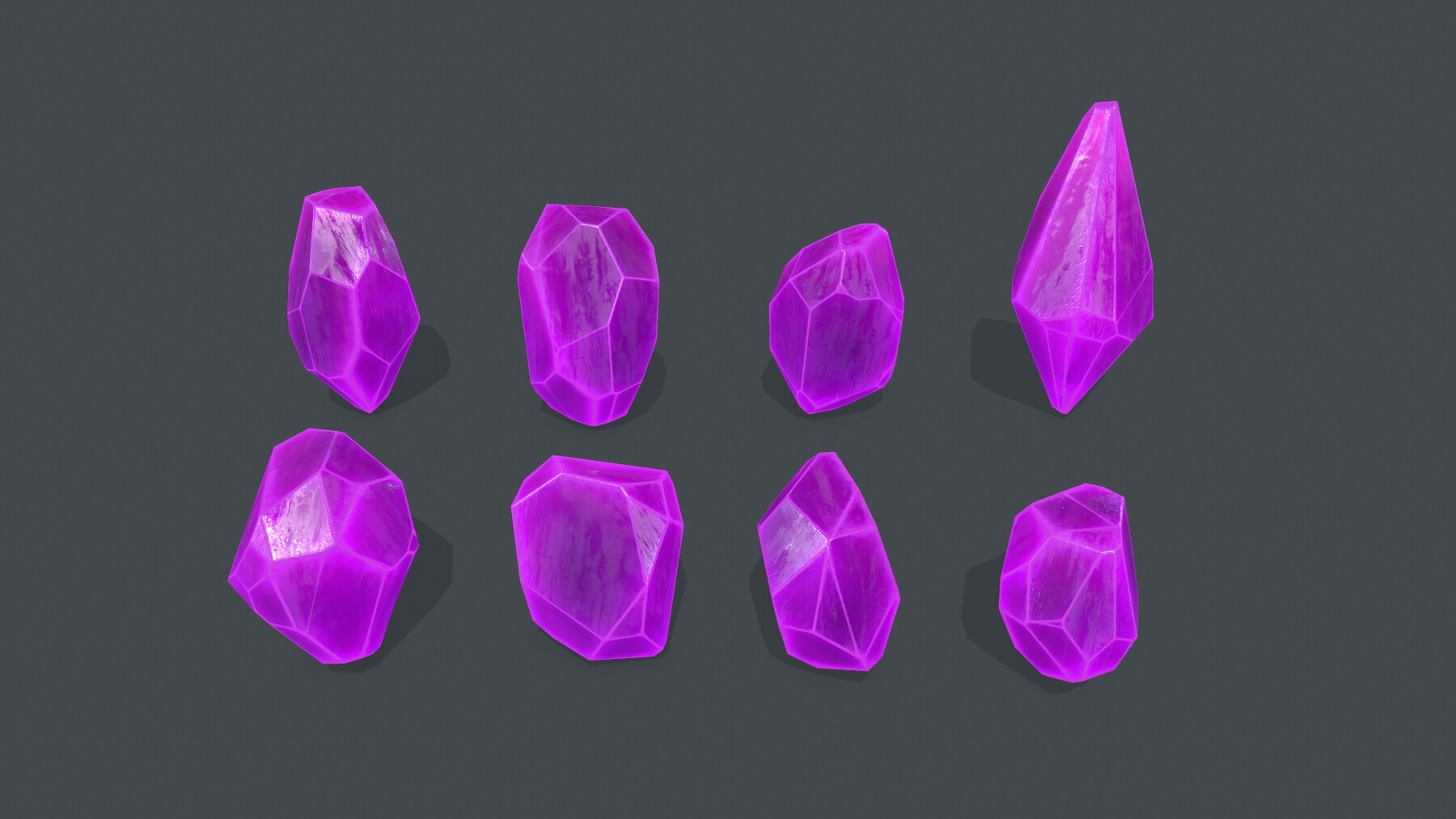 ArtStation - crystal set | Game Assets