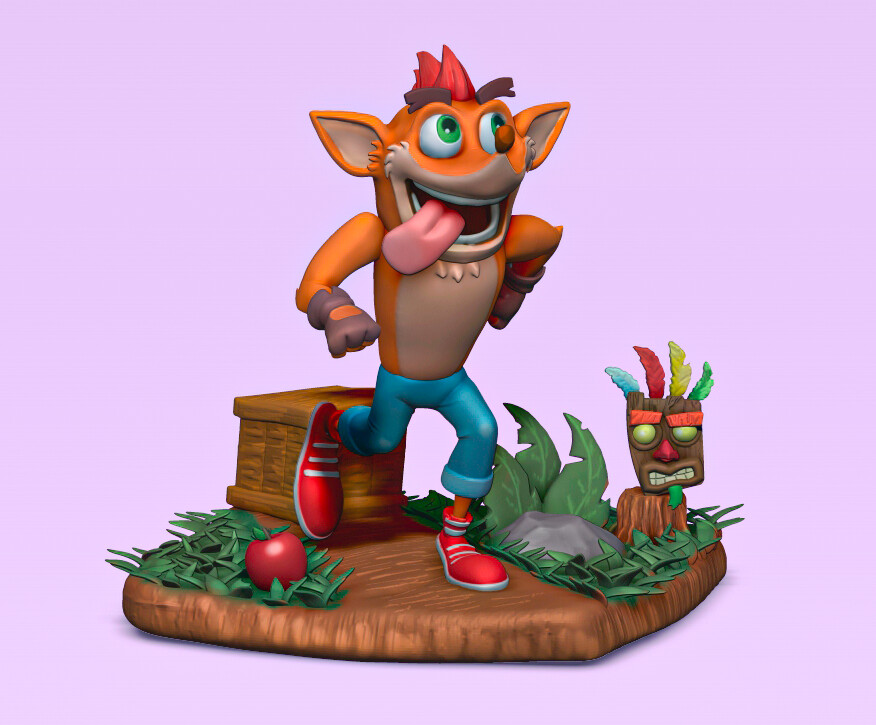 Artstation Crash Bandicoot Resources