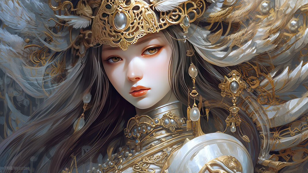 Artstation Chinese Princess Midjourney Ai Art Ultra Hd 4k Wallpaper Ladies Of 0272