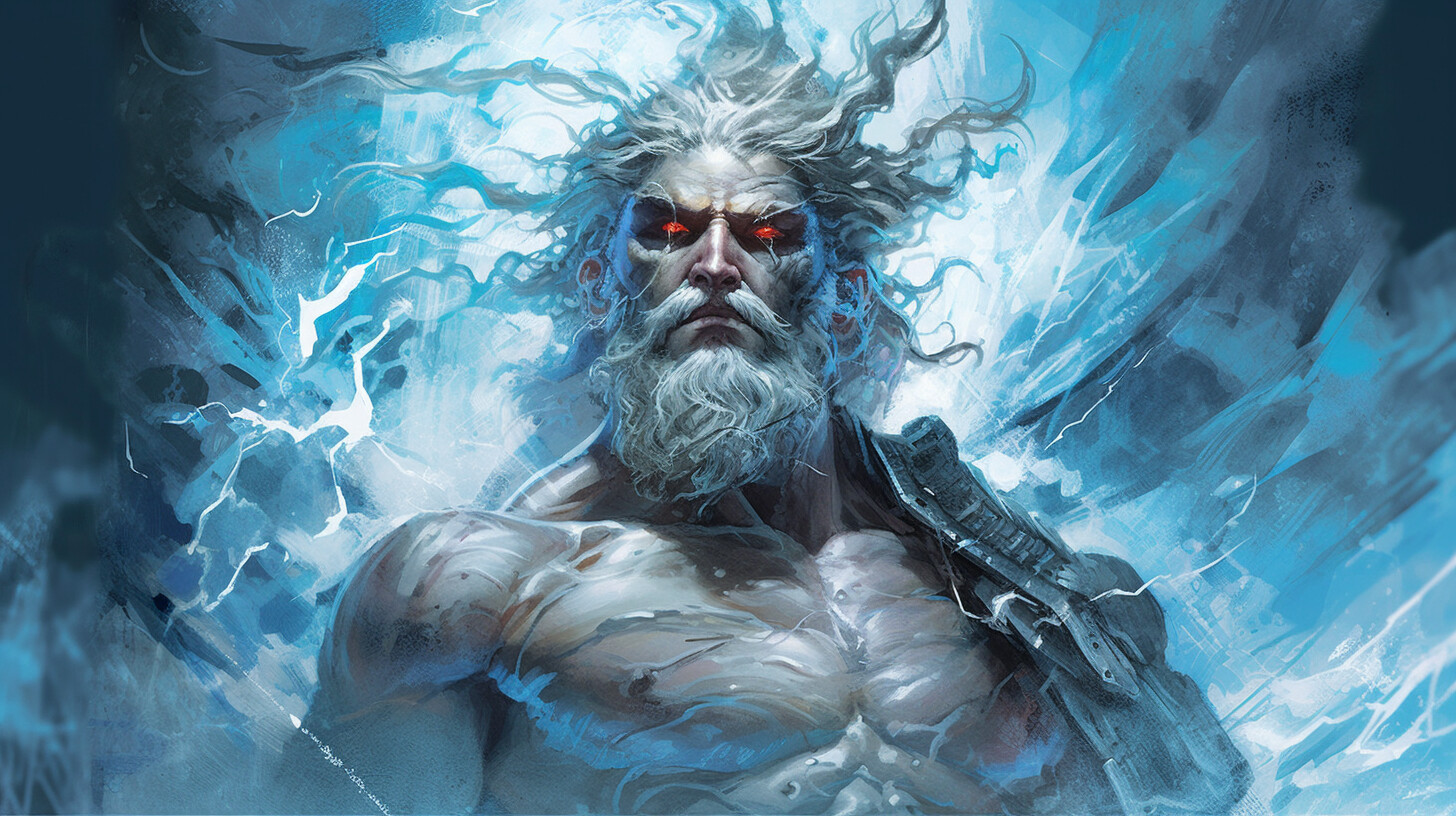 ArtStation - Zeus God of Lightning | Midjourney AI Art, Ultra HD 4K ...