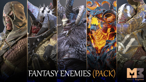 Fantasy Enemies (Pack)