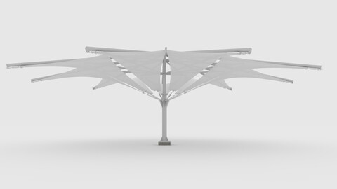 3D Model Membrane Tensile 1