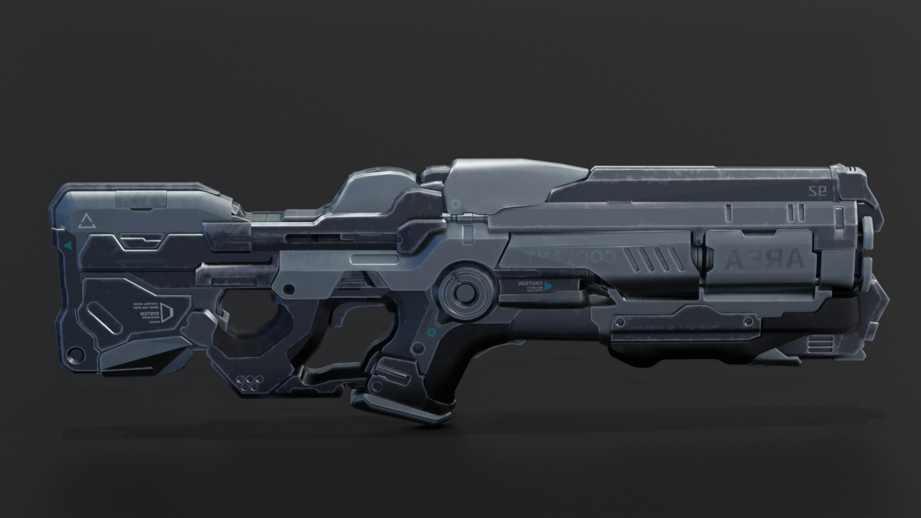 ArtStation - SCI FI Weapon 3D model | Game Assets