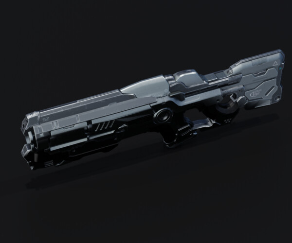 ArtStation - SCI FI Weapon 3D model | Game Assets