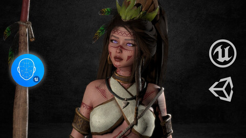 Tribal Priestess Girl