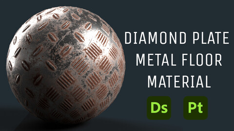 Diamond Plate Metal Floor Material