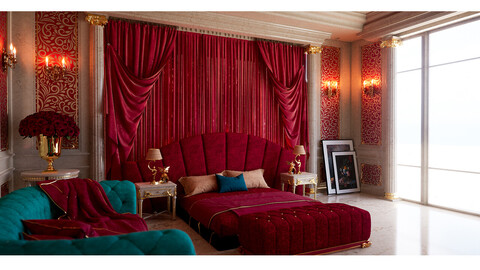 Neo Classical Bedroom - UE5
