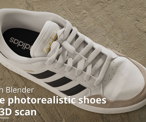 ArtStation - Create photorealistic Adidas shoe | Tutorials