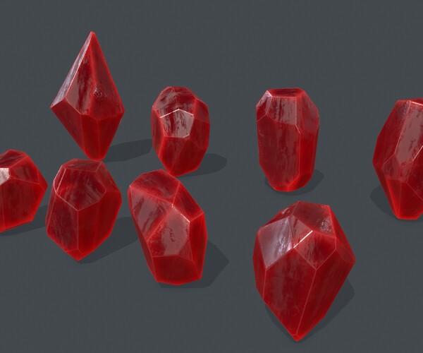 ArtStation - crystal set | Game Assets