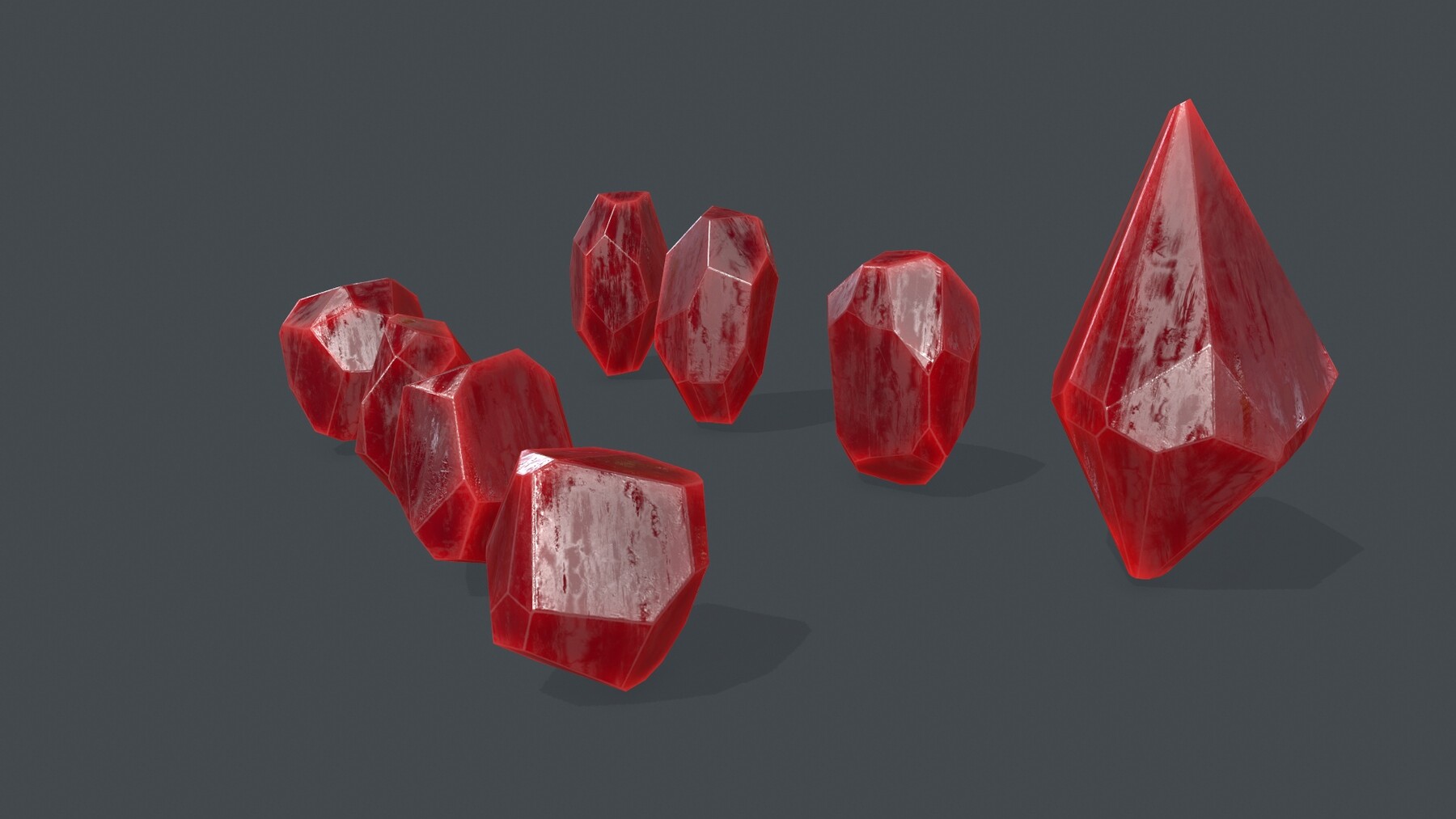 ArtStation - crystal set | Game Assets