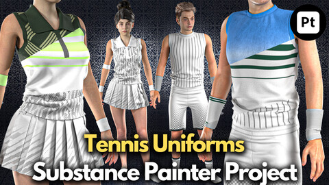 Tennis No.1: Substance Painter Project