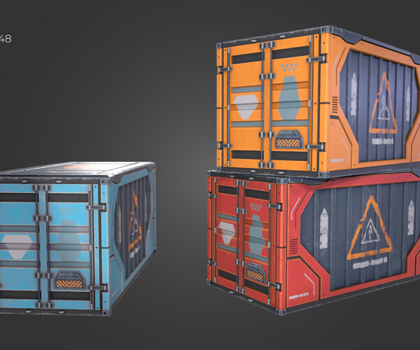 ArtStation - Container | Game Assets