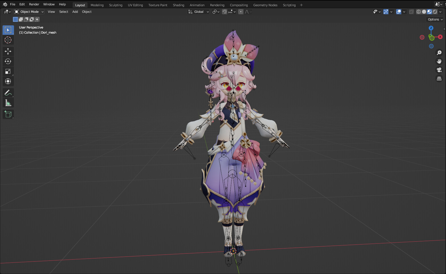 ArtStation - Genshin Impact - Dori RIGGED | Resources