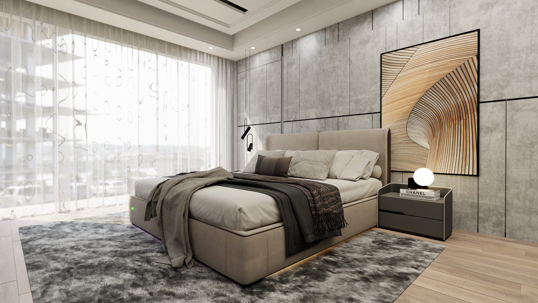 ArtStation - Bedroom | Architectural Visualization | Resources