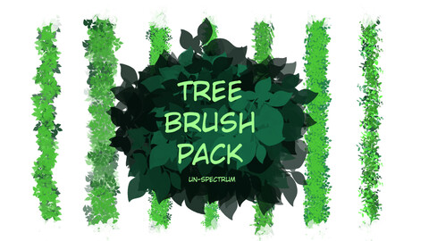 Free Tree Brush Pack - Unspectrum