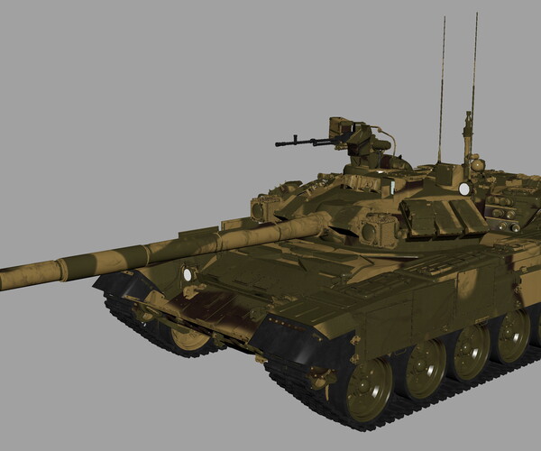 ArtStation - Russian T-90 Tank | Resources