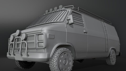 Post-Apocalyptic Survival Vehicle