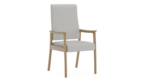 OFS Modern Patient Open Armchair 3D Model