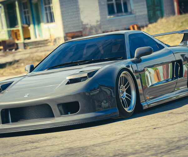 ArtStation - Honda NSX Custom | Resources