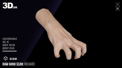 Raw Hand Scan | Richard