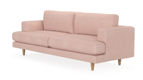 Barrymore Track Arm Sofa 3D Model