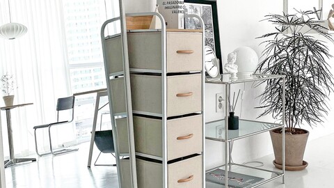 Urban Fabric Storage Drawer Slim