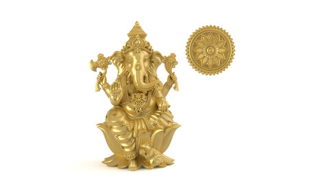 Lord Ganesha 3D-print model