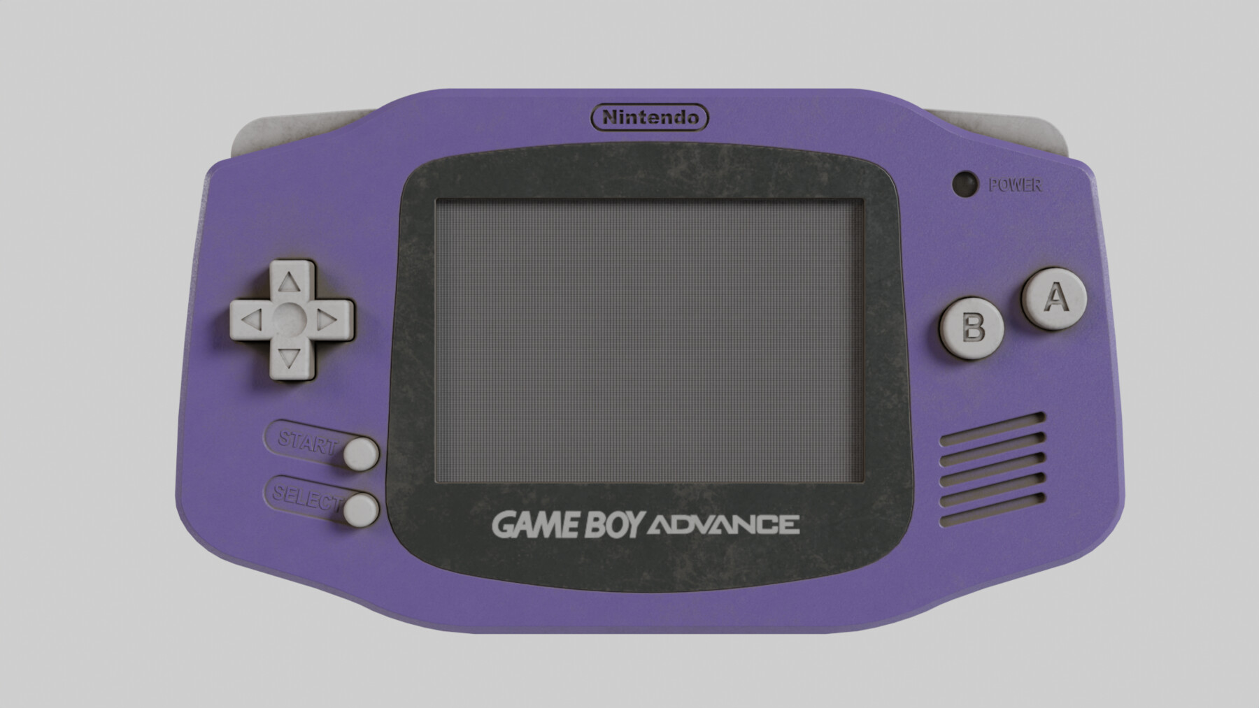 ArtStation - Nintendo Game Boy Advance Indigo (2001) Used | Game Assets