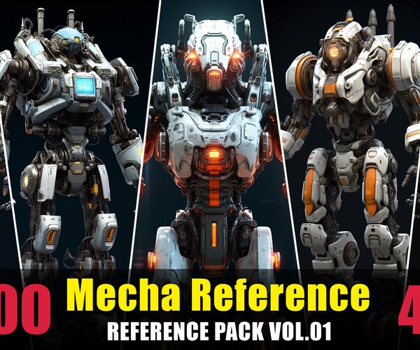 ArtStation - +200 Robot Mecha VOL.01 | Reference Images | Artworks