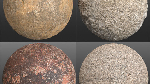 Granite Rock Collection 4k Texture Pack