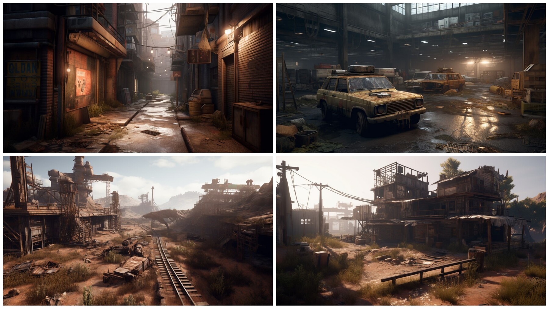 ArtStation - +500 Post Apocalyptic Environment Concept Best For Unreal ...