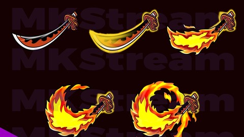 ArtStation - Twitch sub badges luffy gear 5 evolution pack