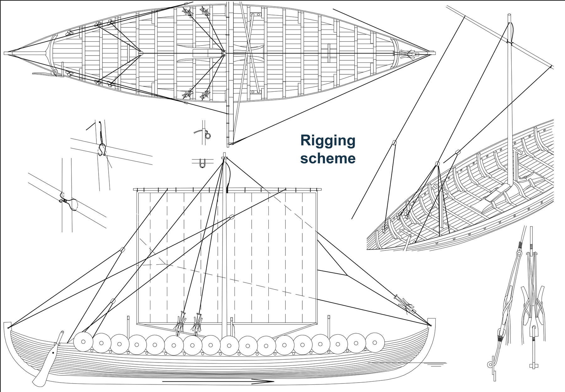 ArtStation - Drakkar Viking Ship 3D print model | Resources