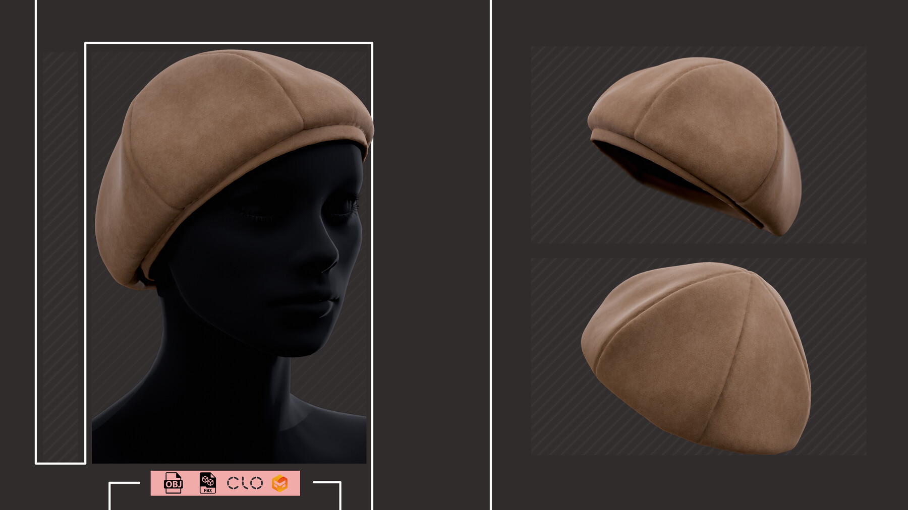 ArtStation - Shell Shockers - Hat Cosmetics 3D