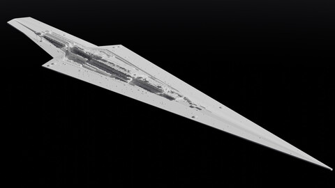 ArtStation - Super Star Destroyer Model | Game Assets