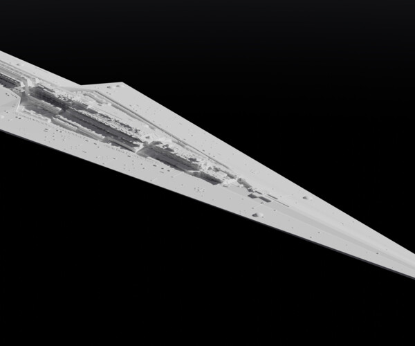 Artstation - Super Star Destroyer Model 