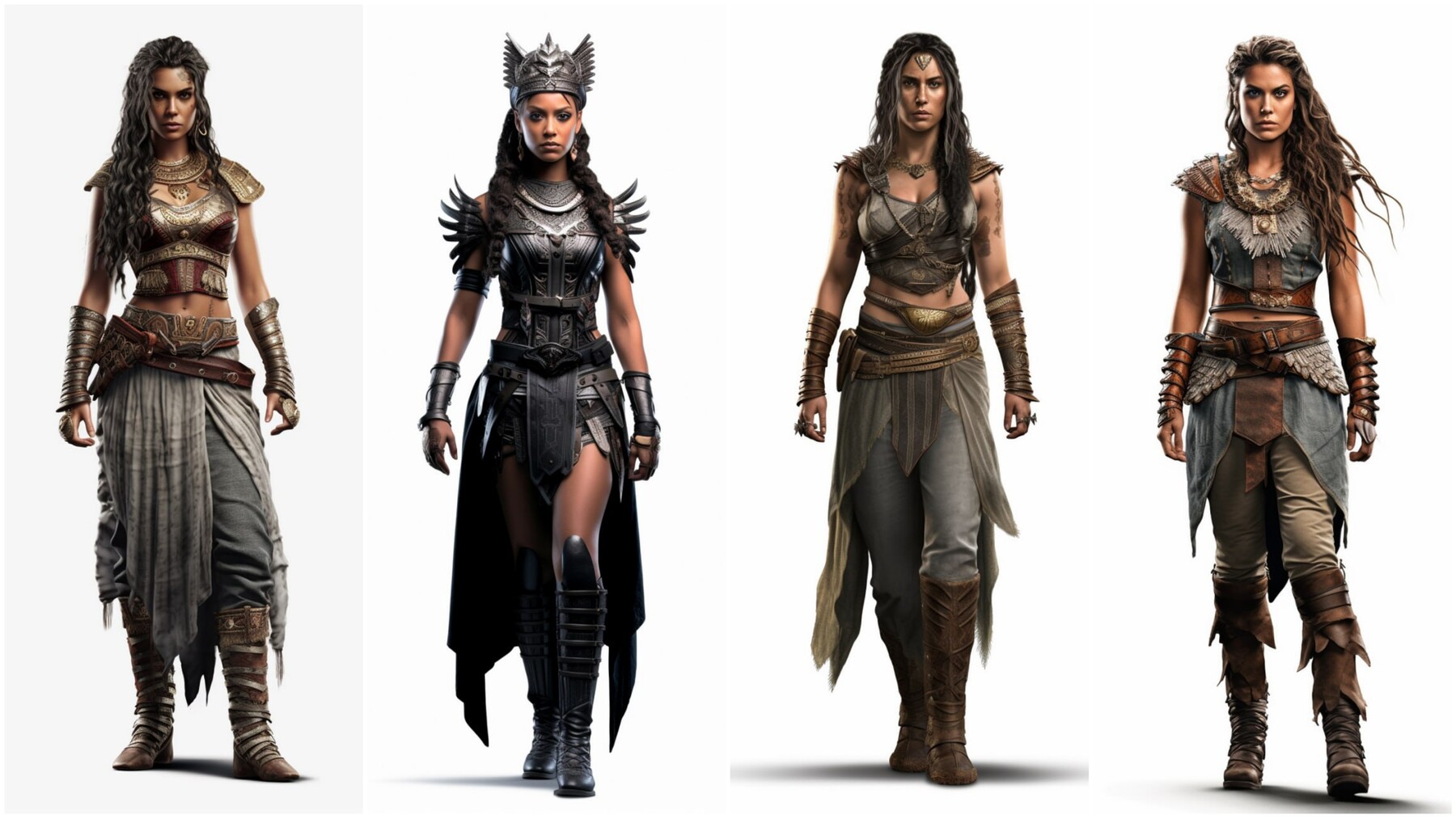 Artstation 300 Nomadic Warriors Dothraki Female Concept 4k